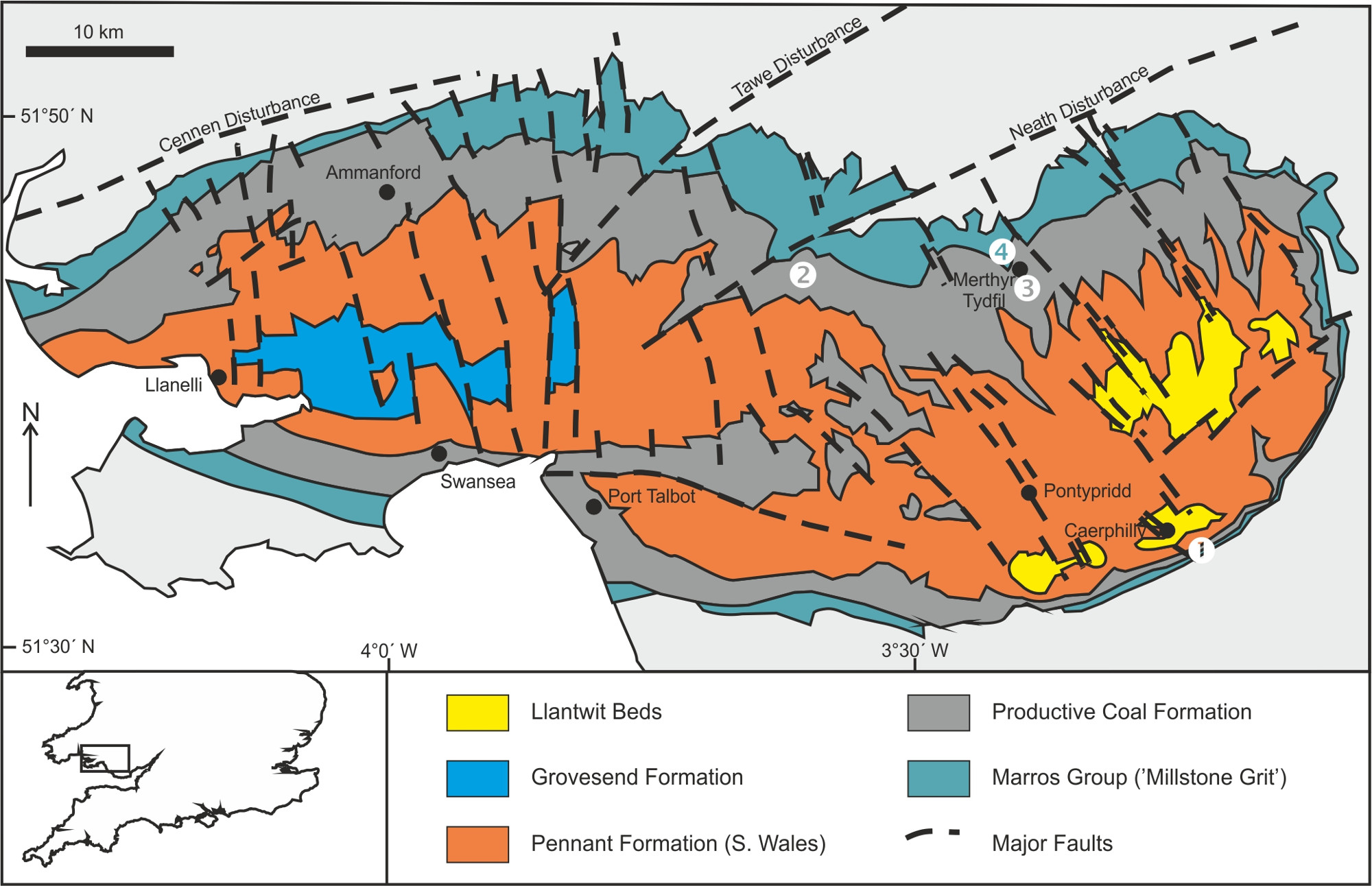 South Wales Coalfield Community Geoheritage Network European